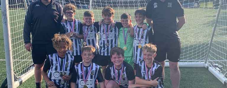 Abbey Rangers U11`s team photo