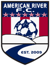 American River FC team badge