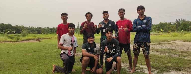 Badorpur Sporting Club team photo