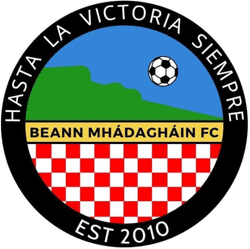 Beann Mhadaghain 1st team badge