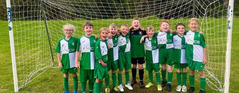 Billingham Synthonia Junior U9s team photo