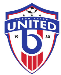 Bloomington United team badge