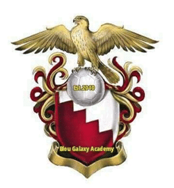 Blou Galaxy Academy team badge