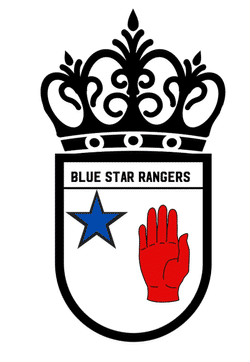 Blue Star Rangers team badge