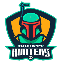 Bounty Hunters - Football team badge