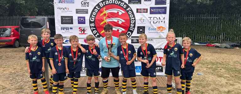 Braintree U9 Blues team photo