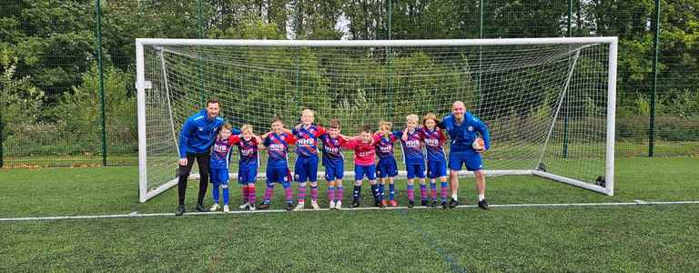Brinscall U9 Reds team photo