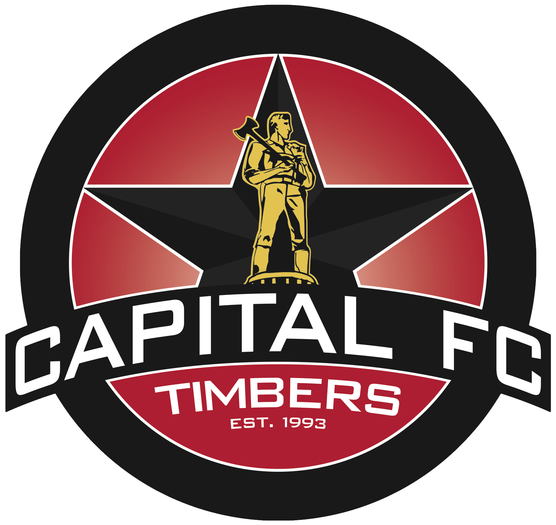 Capital FC Timbers team badge