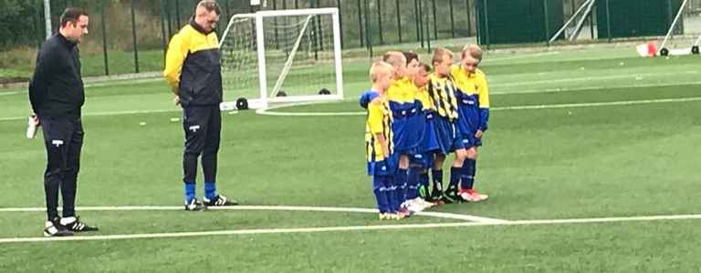 Chapel Town U11 Blues team photo