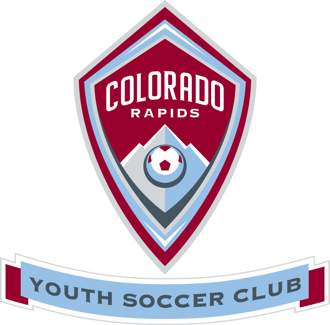 Colorado Rapids Youth Soccer Club Central team badge