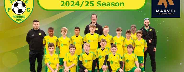 Colton Juniors U12s White team photo