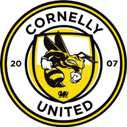 Cornelly UTD team badge