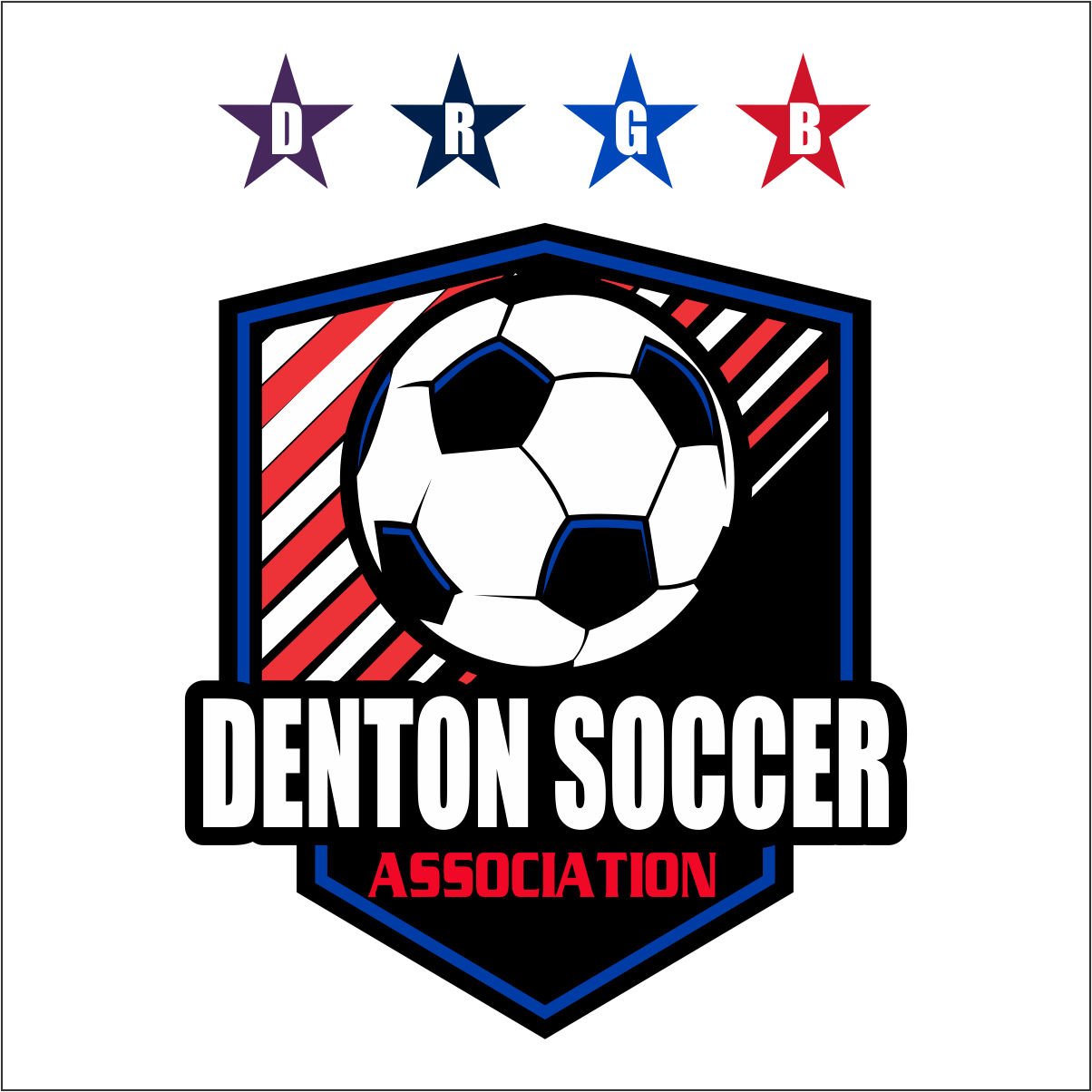 Denton Soccer Association team badge