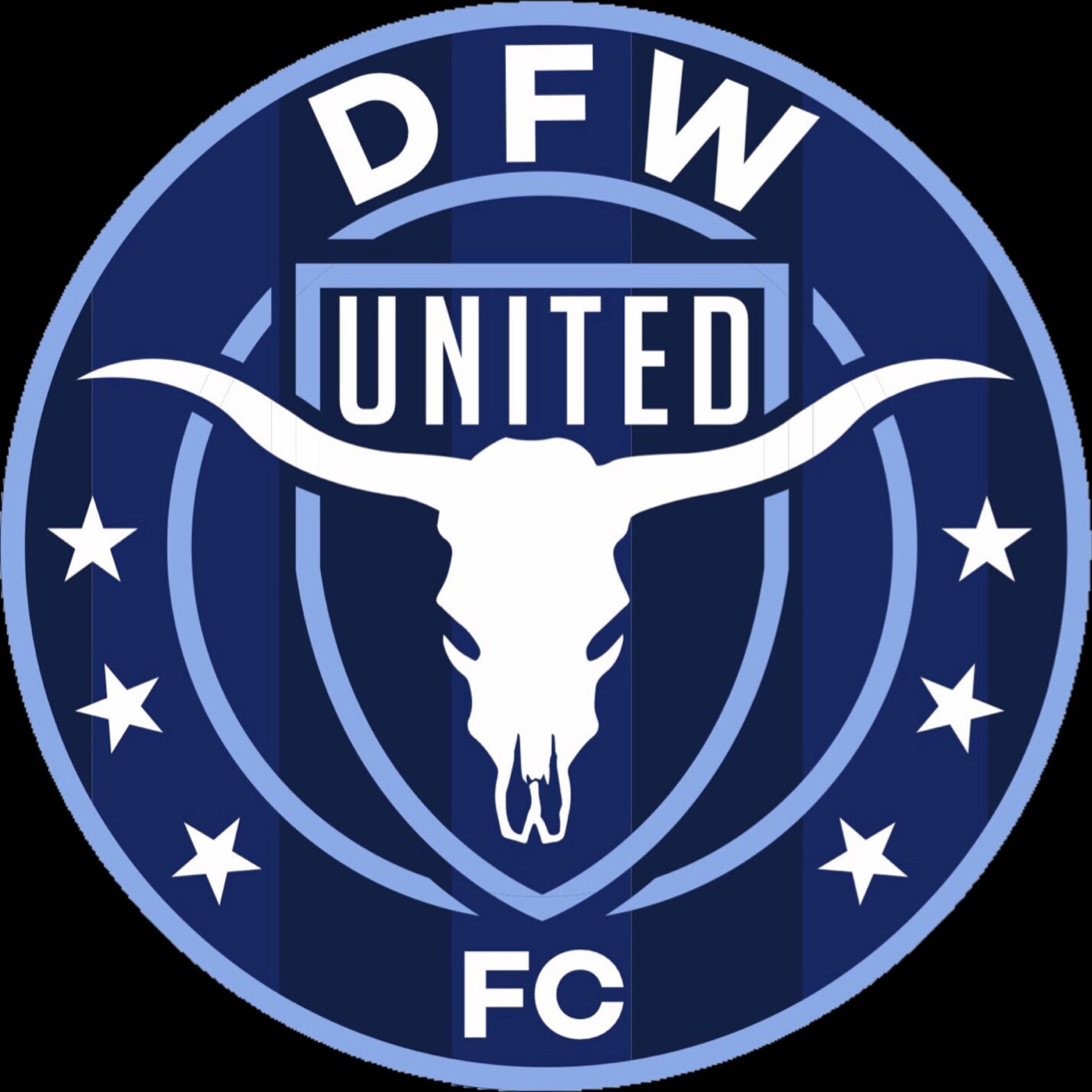 DFW UNITED FC team badge