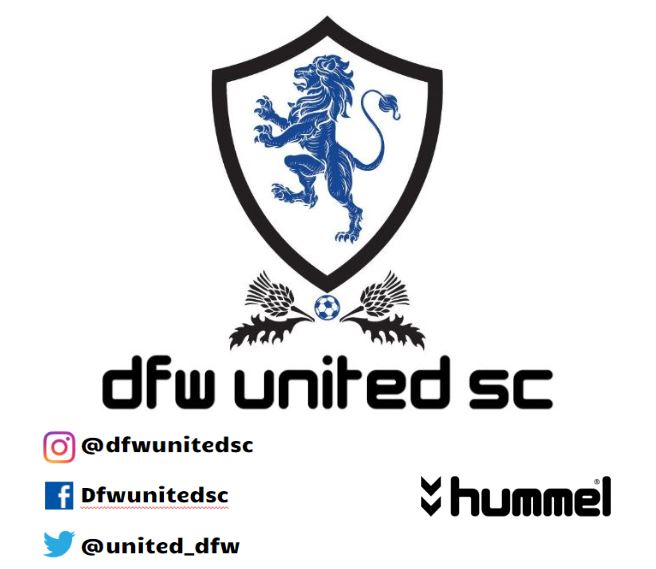 DFW United SC team badge