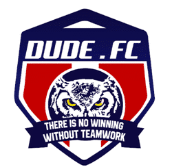 DUDE FC team badge