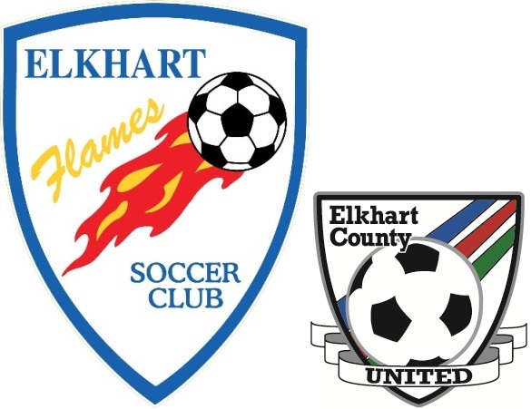 Elkhart Flames SC team badge