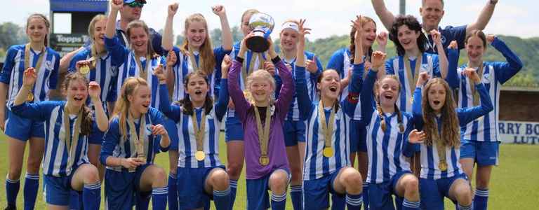 Flitwick Eagles Girls 2015-2024. team photo