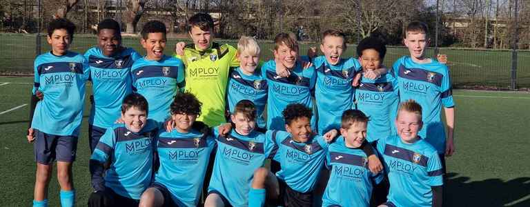 Greenfield Youth FC U13 Panthers team photo