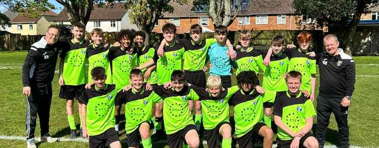 Greenfield Youth FC U15 Panthers team photo