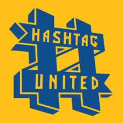 Hashtag U14 Girls Yellow team badge