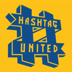 Hashtag U15 Girls Yellow team badge