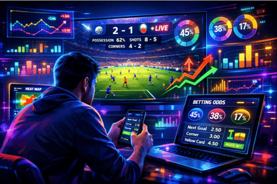 In-Play Betting Changed Live Match Statistics Tracking