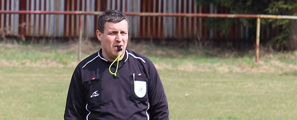 Grassroots football referee