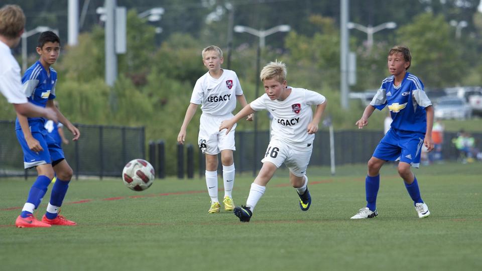 Grassroots football match