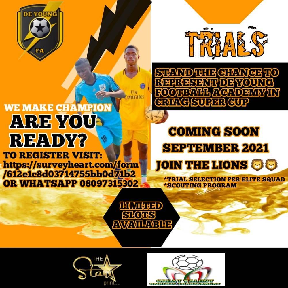 DE YOUNG FOOTBALL ACADEMY