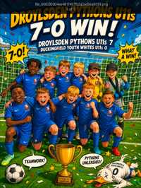 Droylsden Pythons U11s Dominate Spurley Hey Blues U11s 8-1 at Wright Robinson