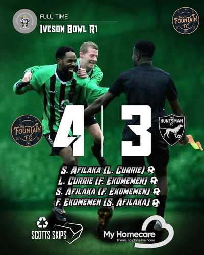 SUPER SUB SAVE FOUNTAIN | FOUNTAIN 4-3 BLAYDON HUNTSMAN