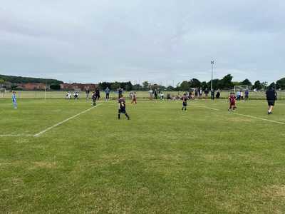 Sherwood Arrows FC Dominate Cotgrave Blue u8s in Friendly