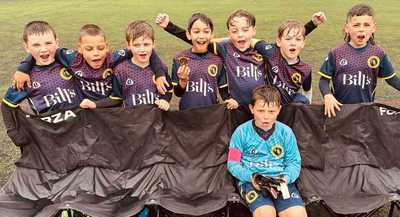 Sherwood Arrows FC Outclasses Priory Celtic Green U8 7-3