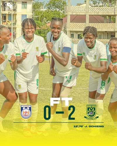 Atieno’s Double Secures Mathare United Women Victory at KPA Sports Club