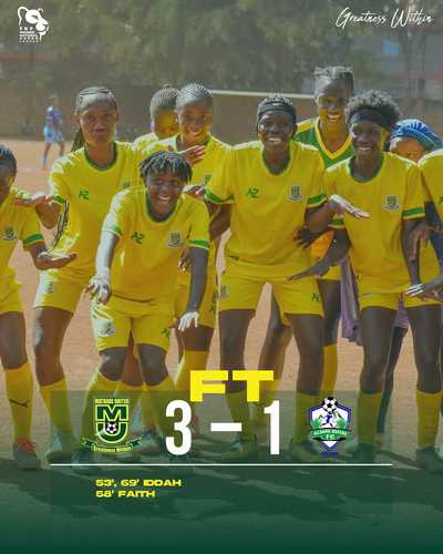 Mathare United Women FC Rally to Overcome Early Setback at MYSA Headquarters