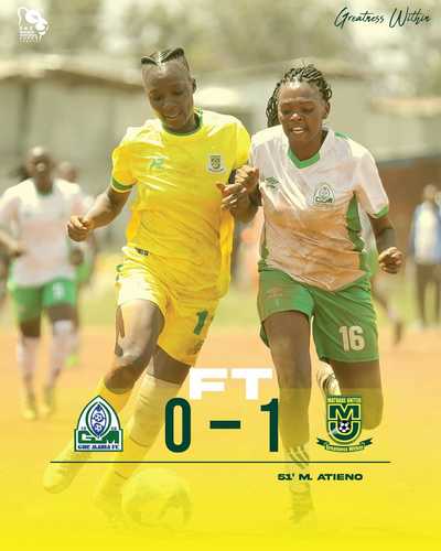 Mathare United Women FC edge Gor Queens FC 1-0 at Makongeni Grounds