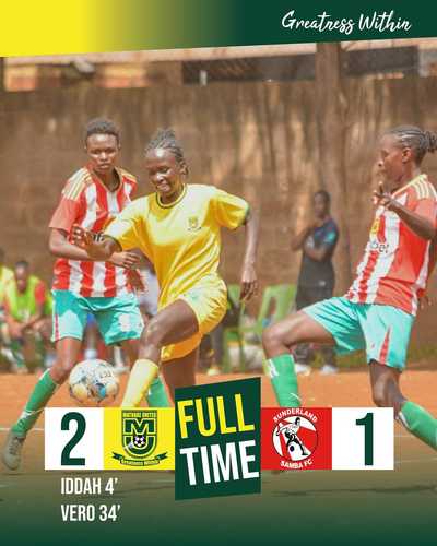 Mathare United Women Triumph Over Sunderland Samba in Thrilling Encounter