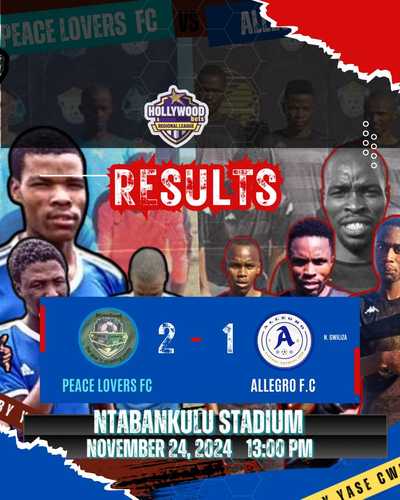 Allegro F.C Fall to Peace Lovers FC in Thrilling Encounter