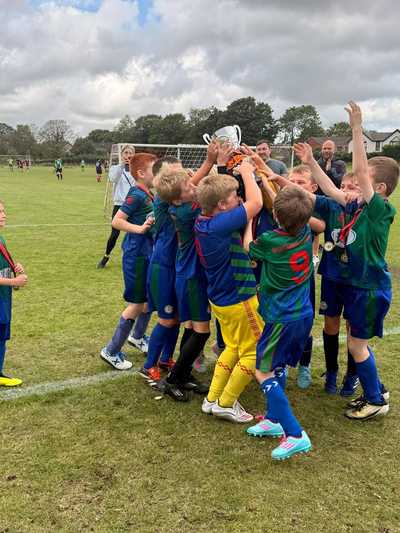Skelmersdale Youth U9 Edge Burscough FC U9 to in final!