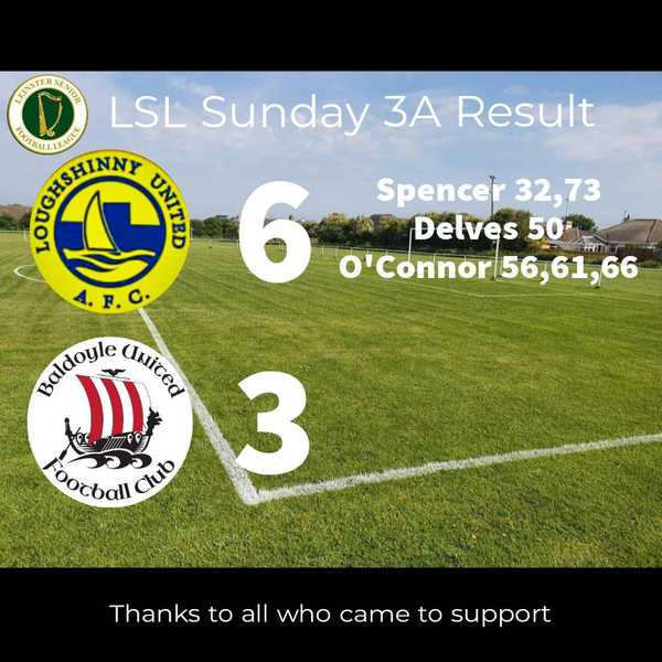 Match Report - BALDOYLE UNITED - 18 Sep 2022