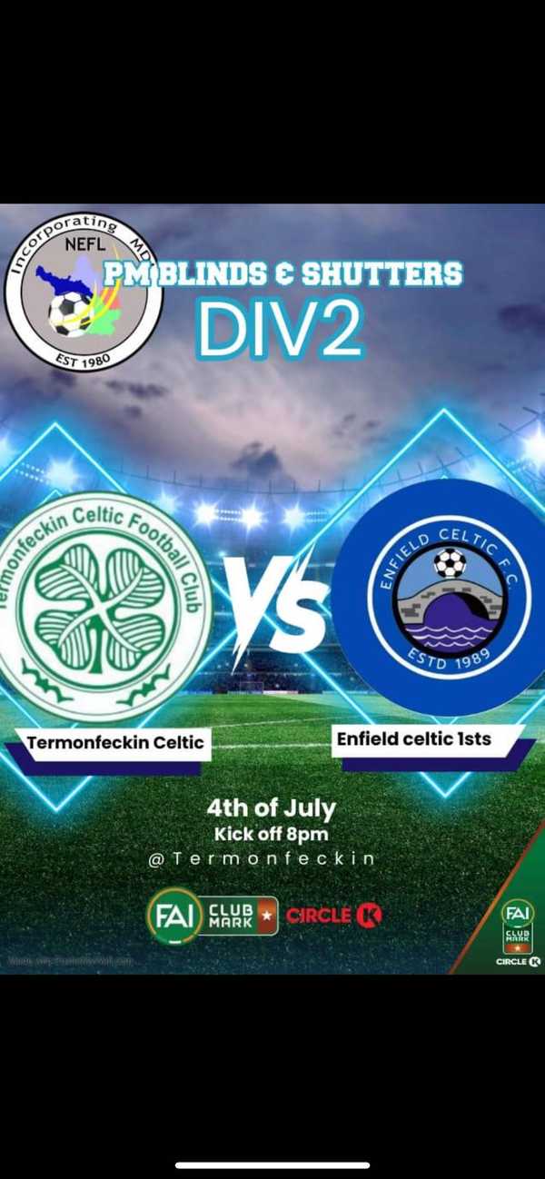 Match Report —ECFC 4-1TERMONFECKIN CELTIC  - 4 Jul 2024