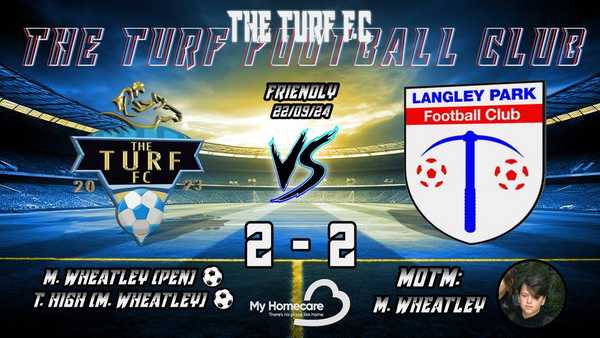 A Chance Not Taken | THE TURF 2-2 LANGLEY PARK FC