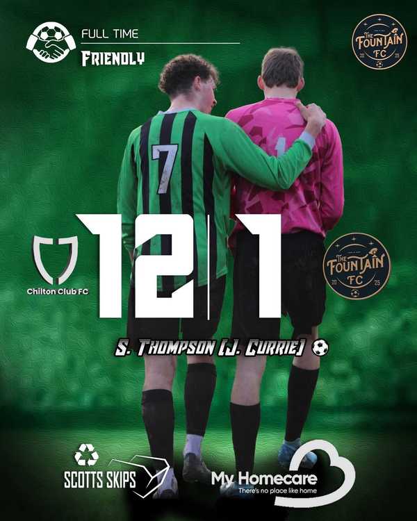 A FRIENDLY FISTING | CHILTON CLUB FC 12-1 FOUNTAIN FC