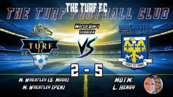 A Hard Pill To Swallow | THE TURF 2-5 LANCHESTER CC