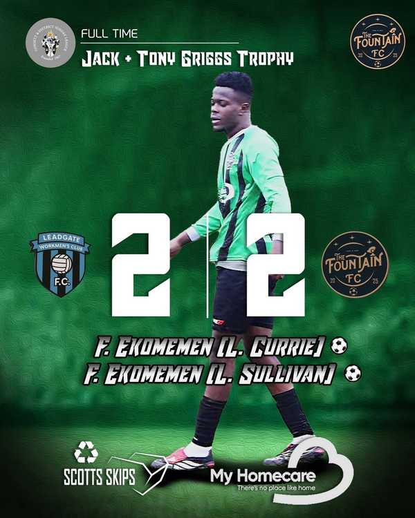 Draw Before Pen Decider | Leadgate(4) 2-2 Fountain(3)