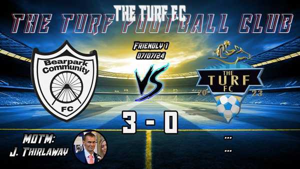 First Game Back | BEARPARK 3-0 TURF