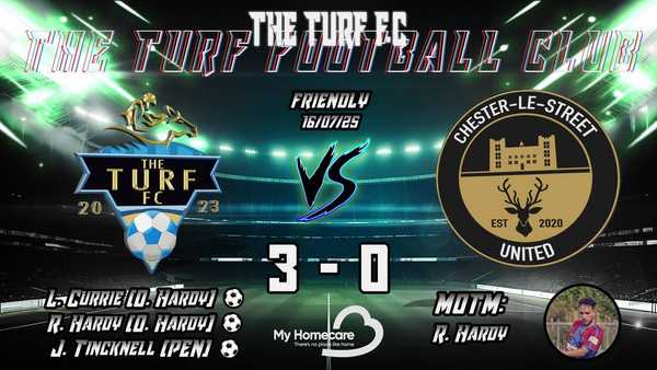 GAME ABANDONED BUT THE TURF WIN | TURF 3-0 CHESTER UTD