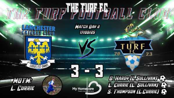 DESERVED ALL THREE POINTS | LANCHESTER 3-3 THE TURF