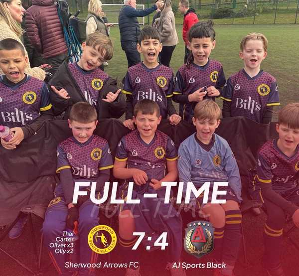 Sherwood Arrows hammer AJ Sport in one-sided game